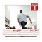 Textured White Mat Board for 27x27 Frames - Fits 24x24 Photos